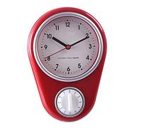 GSZCCZS Timer di Conto alla rovescia Allarme Cucina Set con Orologi da Parete da Cucina Orologi Orologi per la casa (Nero)