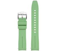 GSZCCZS UNIVERSAL 20MM Watch Cint Men Women Rubber Release Watch Band Curved End Bands