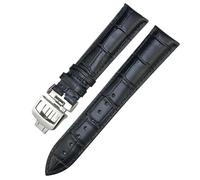 GSZCCZS Volina in pelle 19mm 20mm 21mm 22mm di guardia da guardia per jaeger Lecoultre Master Moonfase Black Blue Brown Green Green Hide Watch cinghia