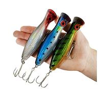 GT Company Popper - Confezione da 3 - 12 cm, 40 grammi - Multicolore