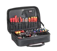 GT LINE - Borsa BAG & CASE PTS R Tasca Documenti e Divisori 455x170x360 | Borsa attrezzi compatta, tasche Flexi Pouches, tasca porta documenti, divisori rimovibili e tracolla per un trasporto pratico
