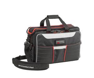 GT LINE - Borsa Top Pilot R con Elastici e Accesso PC 470x160x330 mm | Borsa attrezzi robusta sistema PSS, tasche imbottite laterali, elastici fronte retro, accesso verticale PC fino a 18 pollici