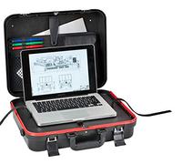 GT LINE - Valigetta PC CYBER BOXER 8024482003009 Serrat. Chiave 429x341x154 | Valigetta porta PC professionale con piano rigido, cinghie regolabili, tasca документы, resistente a corrosione e urti