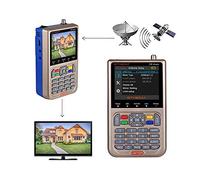 GT MEDIA V8 Sat Finder Meter Rilevatore di Segnale Satellitare Sat Detector DVB-S/S2/S2X Con Display LCD Da 3,5" HD 1080P Posizionamento ottimale per parabola Satellite