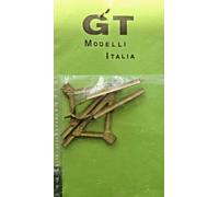 GT modelli articolo 104 Kit paraurti fine binario in ottone scala HO 1:87