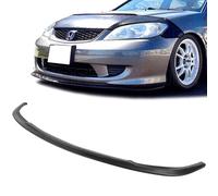 GT-Speed Front Bumper Lip Lower Splitter Per Honda Civic 04-05, Nero PU AS