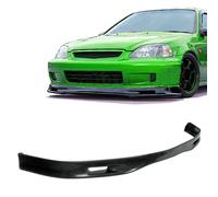 GT-Speed Front Bumper Lip Splitter 99-00 Honda Civic Coupe Black PU SPN SPON