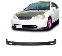 GT-Speed Front Bumper Lip Splitter Per 01-03 Honda Civic 2dr 4dr, Nero PU MU