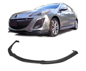 GT-Speed Grembiale Spoiler Paraurti Anteriore Mazda 3 10-11 Sedan Nero PU MS
