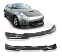 GT-Speed KS PU Black Front Bumper Lip Spoiler Per Nissan 350Z Z33 03-05