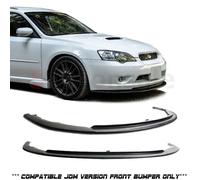 GT-Speed Paraurti Anteriore Legacy JDM 05 06 07 Lip CS1 STi PU Nero