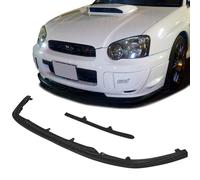 GT-Speed PU Black Front Bumper Lip Spoiler STi S203 04 05 Subaru Impreza WRX STi
