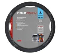 Coprivolante camion GT-Sport nero/argento in TPE taglia L 46-48cm