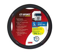 Coprivolante camion GT-Sport nero/rosso in TPE taglia L 46-48cm