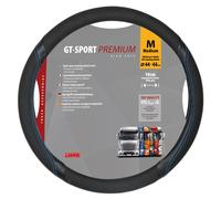 GT-Sport, coprivolante in Skeentex - M - Ø 44/46 cm - Nero/Blu