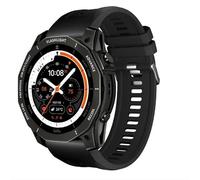 GT01 Smart Watch Men Waterproof GPS NFC Bluetooth Call Health Monitoring Outdoor Sports Flashlight (Black)