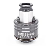 GT12 19mm DIN Standard M2-M14 Set Pinze for maschiatura Mandrini for maschiatura pneumatica con protezione da sovraccarico (Size : M10(10-8))