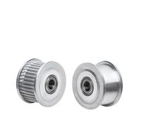 GT2 2GT 20 denti puleggia sincrona foro 3/4/5mm con cuscinetto for cinghia 6/10mm stampante 3D 1 pz(Bore 4mm-With Teeth,7mm)
