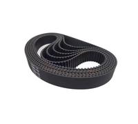 GT2 2GT Cinghia dentata Passo 2mm Larghezza 10mm Cinghie di trasmissione in gomma chiuse Perimetro 710-3600MM Parti stampate in 3D(2GT-900mm)