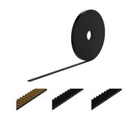 GT2-6mm Cinghia dentata aperta Larghezza 6mm 10mm GT2 cintura PU con anima in acciaio Cintura 2GT Gomma cinghia sincrona Parti della stampante 3D a bassa polvere(Type B,5 meters 10mm)
