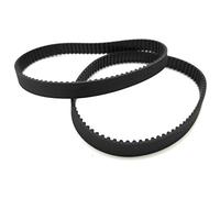 GT2, Cinghia dentata chiusa sincrona, Larghezza 6mm, 2 pezzi (640mm)