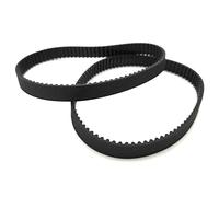 GT2, Cinghia dentata chiusa sincrona, Larghezza 6mm, 2 pezzi (66mm)