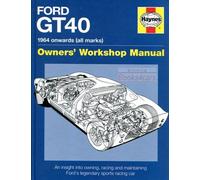 GT40 Ford Haynes Manuale Da Corsa Libro Guida Parti Auto