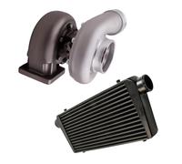 GT45 Turbo Floating Bearing Turbocharger A/R .66 + 3" / 76MM Intercooler