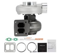 GT45 turbo V-band Turbocharger Turbocompressore TWIN-SCROLL Wet Float A/R .66