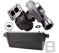 GT45 TurboCharger 3.0L-6.0L engine 600+ BHP + 3" Intercooler Tube & Fin 76MM