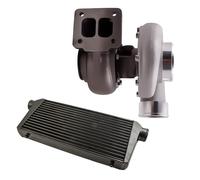 GT45 TurboCharger 3.0L-6.0L engine 600+ BHP + 3" Intercooler Tube & Fin 76MM