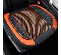 GTALIJHN Cuscino Sedile Auto per Ford Puma 2019+, Cuscini Supporto Antiscivolo Morbido Guidatore Copri Protezione Sedili Interni Accessori,C/Black And Orange