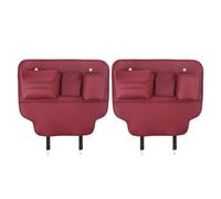 GTALIJHN Schienale del Sedile Auto Tappetino Anti-Calcio per Land Rover Range Rover 4 Gen L405 2012-2021, Multifunzione Tappetin Schienal Anti-Calci con Borsa Portaoggetti,A/Red