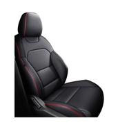 Gtdtixc Coprisedili Auto Per Fiat Per Argo Per Freemont Per Grande Per Punto 500X Per Bravo Toro PU Coprisedili per auto Accessori per interni(1 Piece Black Red)