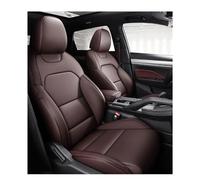 Gtdtixc Coprisedili Auto Per Fiat Per Argo Per Freemont Per Grande Per Punto 500X Per Bravo Toro PU Coprisedili per auto Accessori per interni(Full Set-Coffee)