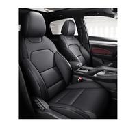 Gtdtixc Coprisedili Auto Per Fiat Per Argo Per Freemont Per Grande Per Punto 500X Per Bravo Toro PU Coprisedili per auto Accessori per interni(Full Set-Black)