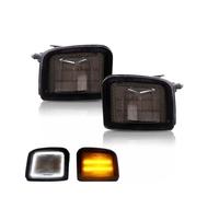 Gtdtixc Fendinebbia Per Subaru Per WRX Per STi 2015-2021 Xenon White LED Come Luci Diurne Indicatori Direzione Anteriori Dinamici Color Ambra Fari Paraurti Anteriore(Lens)