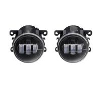 Gtdtixc Luci Antinebbia Per Ford Per Fiesta 2001-2015 Paraurti Anteriore Auto LED Lente Fendinebbia DRL 30W 6000LM 12V Gruppo Fendinebbia Angel Eye Fendinebbia Anteriori(Yellow and Red)