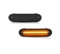 Gtdtixc Paraurti Posteriore Fanale Per Mazda MX-5 MX5 1990-2005 Luci Di Posizione Laterali A LED Luci Parafango Laterali Posteriori Rosse Anteriori(Dark gray Lens Amber)