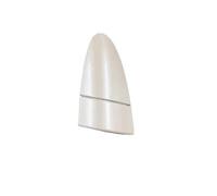 GTDTKGANAK Maniglie esterne per portiere auto Maniglia esterna per CR-Z 2011-2015, esterno verniciato bianco(Left No Hole)