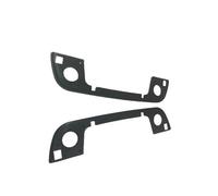 GTDTKGANAK Maniglie esterne per portiere auto Set Di Maniglie Esterne Per Porte Con Guarnizioni In Gomma Per Auto Per BMW E36 E34 E32 Serie 3, 5 E 7(Rear Pair)