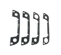 GTDTKGANAK Maniglie esterne per portiere auto Set Di Maniglie Esterne Per Porte Con Guarnizioni In Gomma Per Auto Per BMW E36 E34 E32 Serie 3, 5 E 7(4Pcs Seal Gaskets)