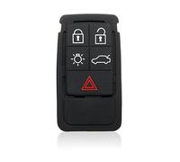 GTDTKGANAK Supporto per navigatore Per Volvo Per S60 Per S80 Per XC70 Per XC90 Sostituzione del cuscinetto in gomma della chiave remota a 5 pulsanti Supporto per Telefono