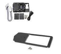 GTDTKGANAK Supporto universale per telefono da moto Supporto per Navigazione per Motocicletta Per Tracer 900 2021 con Porta Telefono e Caricatore USB Fissaggio smartphone scooter