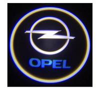 GTFRFD 2Pezzi Personalizzare Proiettore Luce Portiera Auto per Opel Corsa 2014-2023 2024 Decorazione Auto LED Porte per Auto Luci di Ingresso