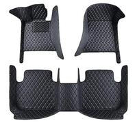 GTFRFD 4 Pezzi Tappetini per Auto, per Fiat Panda 312-319 2012-2024 Migliorare Il Comfort di Viaggio Tappetini Auto Tutte Le Stagioni Protezione Antiscivolo,A