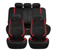 GTFRFD Auto Set Coprisedili per Audi TT 4 Seats MK2 2007-2014 Protezione del Sedile Impermeabile in Pelle PU a 5 Posti,C