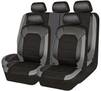GTFRFD Auto Set Coprisedili per Citroen C3/C3 Aircross/C3 Picasso/AirCross/C3 Pluriel Protezione del Sedile Impermeabile in Pelle PU a 5 Posti,A