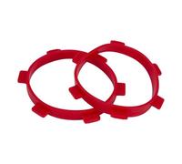 GTFRUQAS per 1/8 off Road per Buggy 1/10 off-Road Short-Course/Stadium Truck Ruota Colla Assist 2 Pz Fasce Adesive per Montaggio Pneumatici Strumento di Incollaggio Parti Aggiornamento RC(Red)