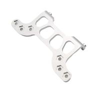 GTFRUQAS per HSP 102070 94123 94122 1/10 RC Car Model 02064 Parti del Corpo Posteriore Piastra di Supporto Cuscinetto Blu per Argento Giallo Parti Aggiornamento RC(Silver)